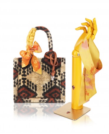 Шелковый (Бахмаль) тоут Petit (S) OCULI TERAE! (Глаза земли!) OCULI TERAE!/S